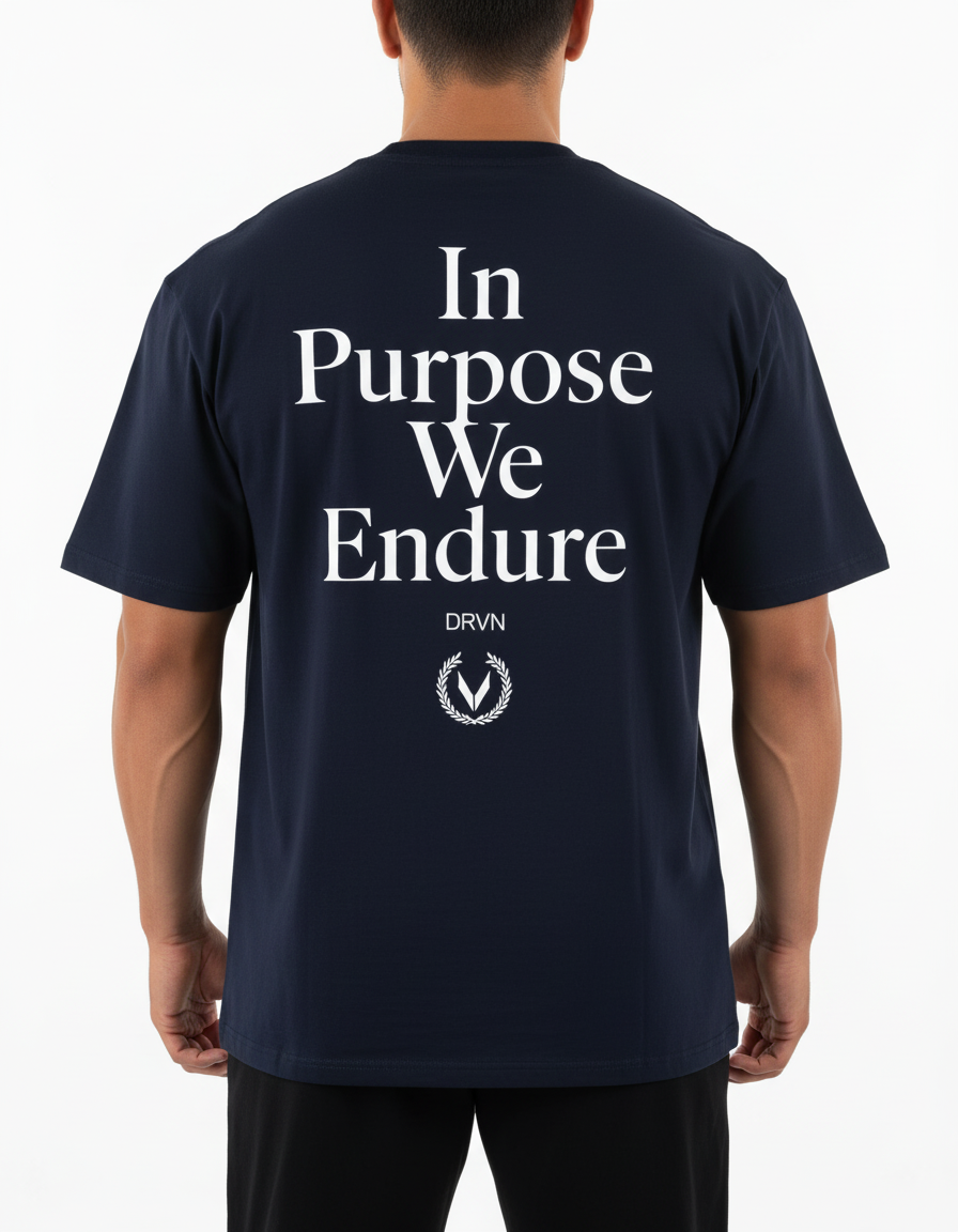 In Purpose We Endure Oversized T-Shirt