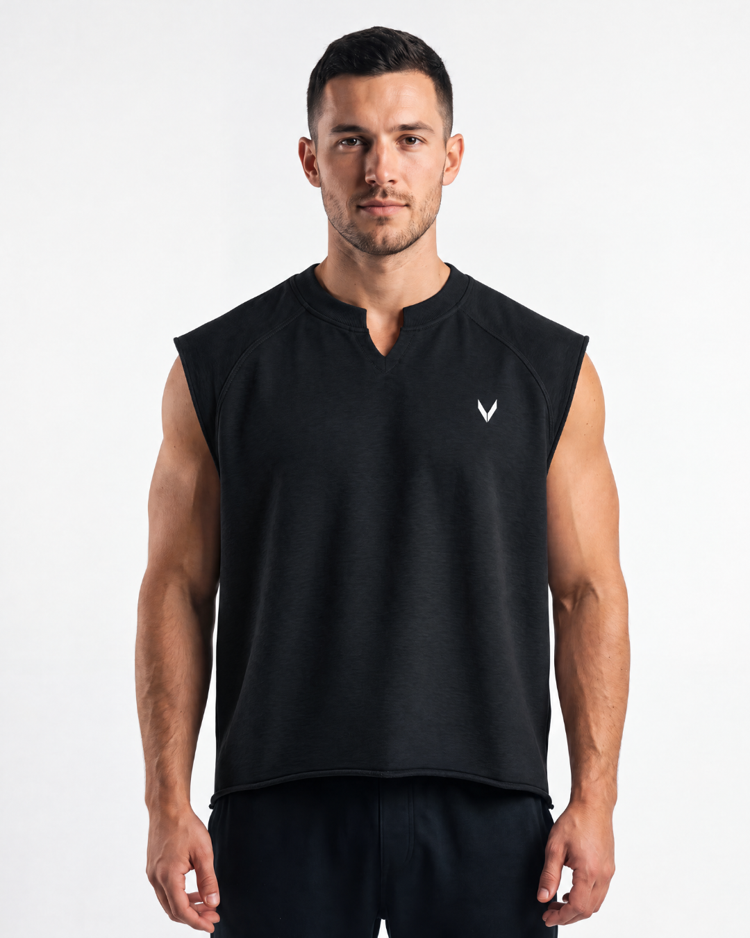 Iron Cutoff Tank Top